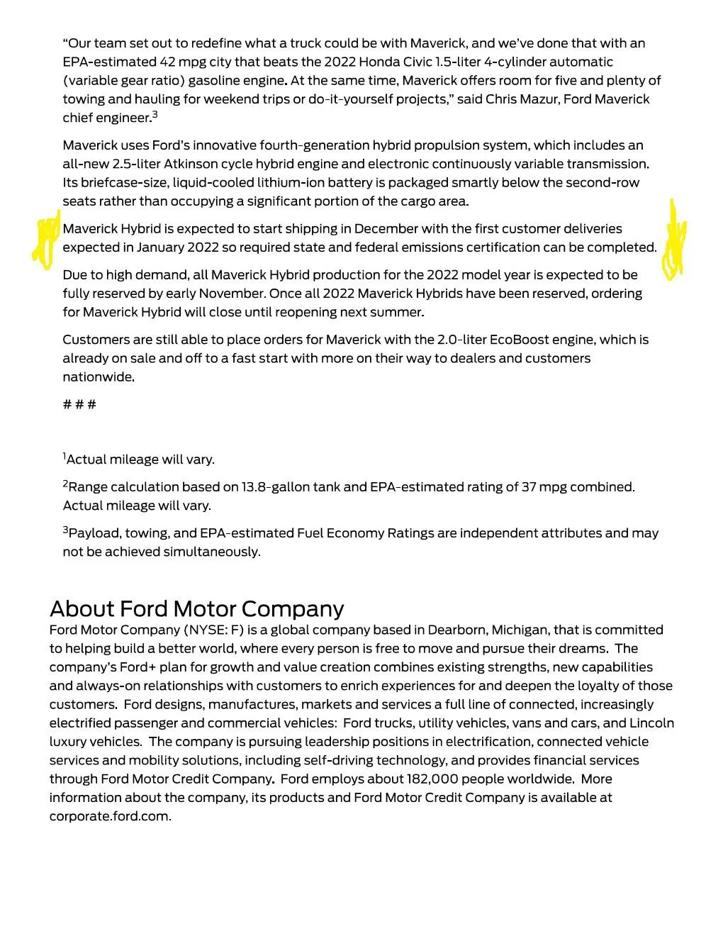 Ford Maverick Ford execs, why the continued Mav hybrid delay? epapr_2