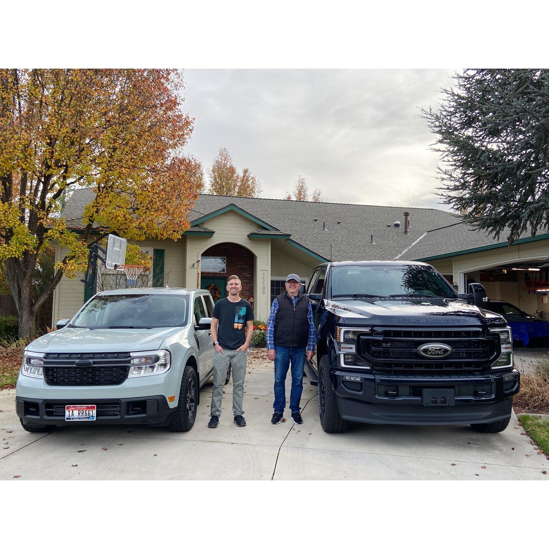 Ford Maverick Fun Size Son vs. Full Size Dad C44FD60A-7A8A-4784-84B0-9E76B9891580