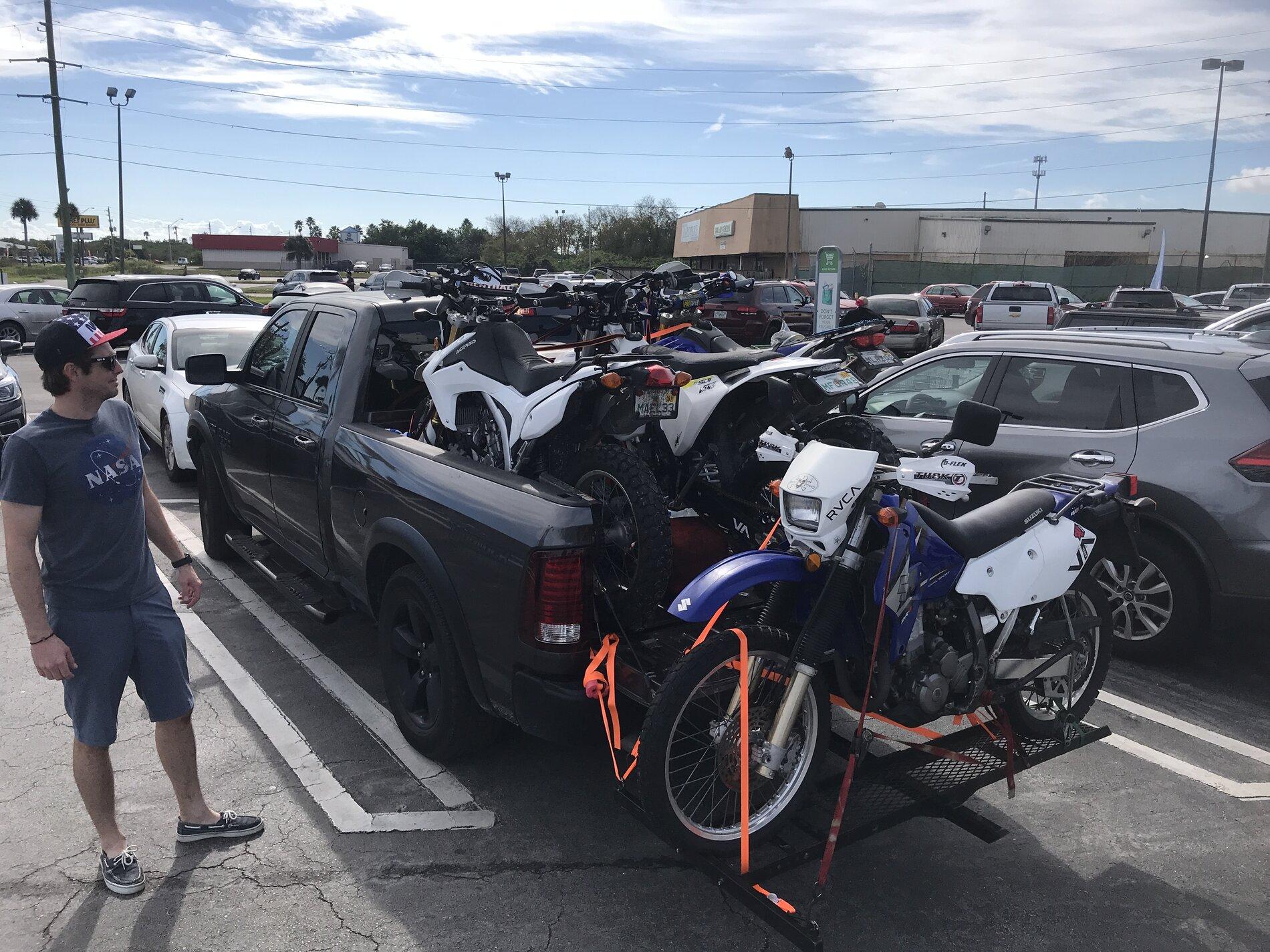 Ford Maverick 4 Wheeler ATV fit on Maverick bed like a glove!!  (Honda 400cc) 91DE4739-9678-4C8D-A563-4BF417E30278