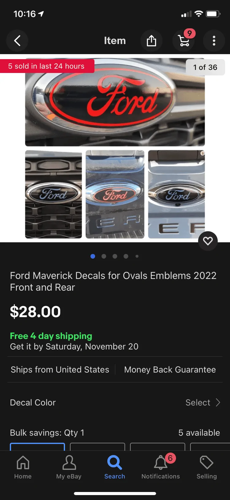 Ford Maverick Tailgate Rear Lettering Inserts / Vinyl / Decals? CC8FBE62-298A-4B45-95F0-0B566D132162