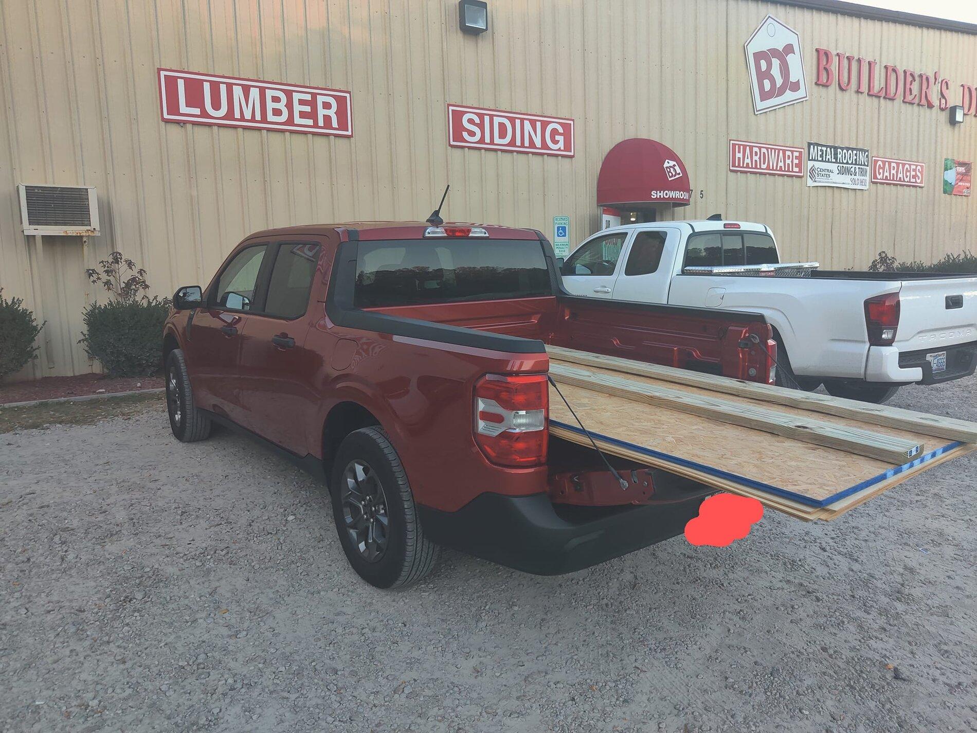 Ford Maverick What's your Maverick hauling in the bed? [Photos Edition] 255734511_4391389940966560_6463446672105999871_n