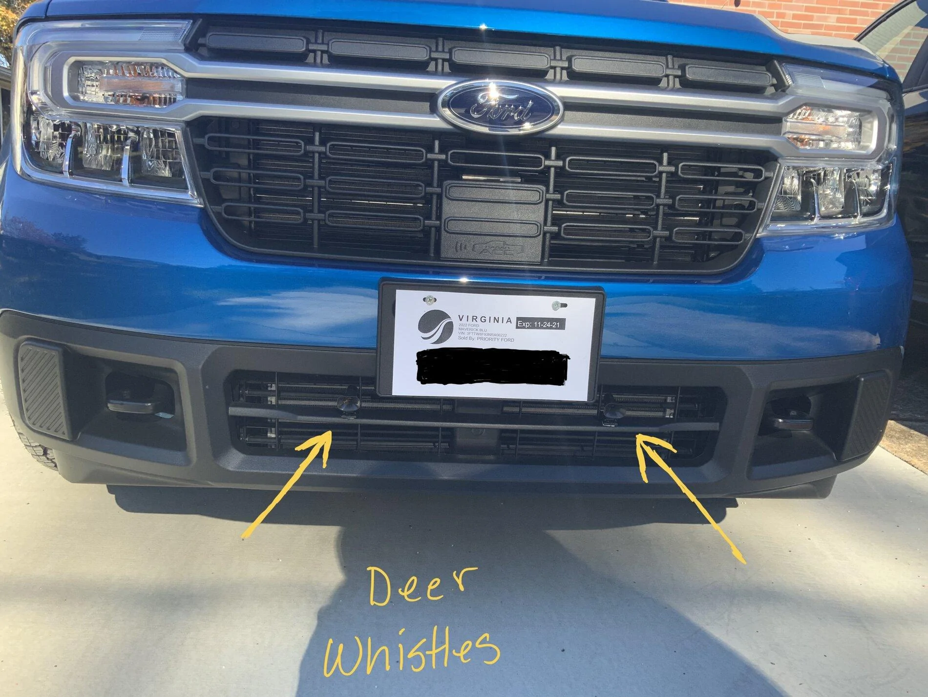 Ford Maverick Maverick totaled in deer strike A782282F-E158-4297-8480-749A04A4669E