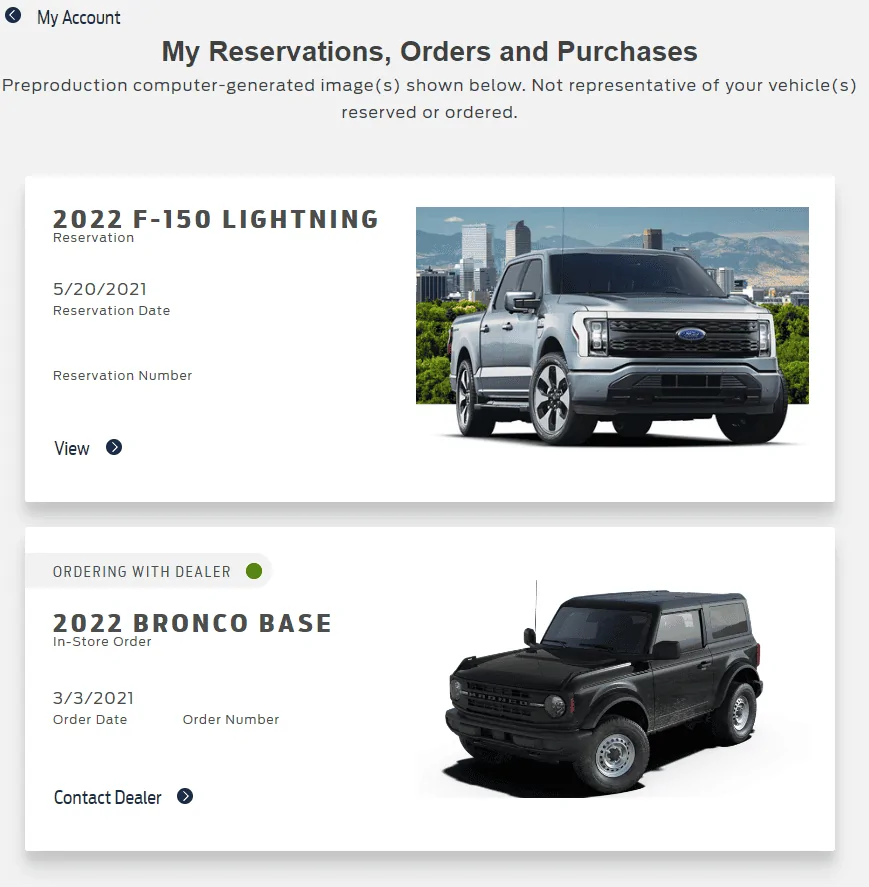Ford Maverick Does Your Maverick Order Display on Ford's Website Screenshot 2021-11-17 073659