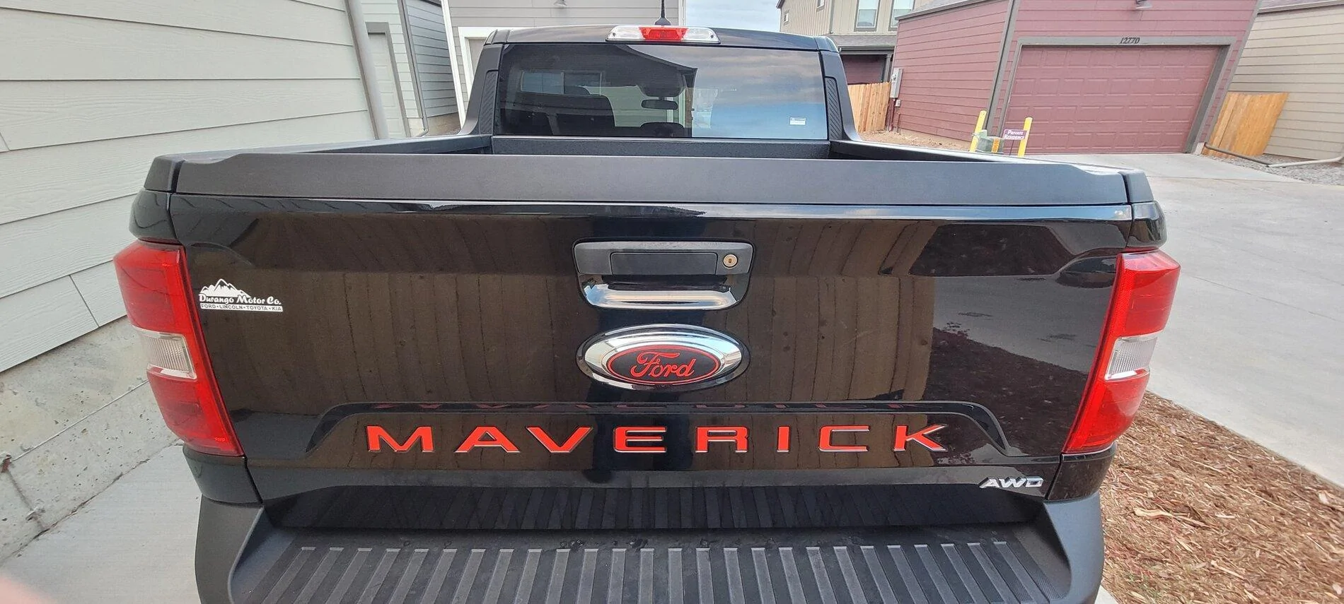 Ford Maverick Maverick Tailgate Lettering / Letters 20211117_071452