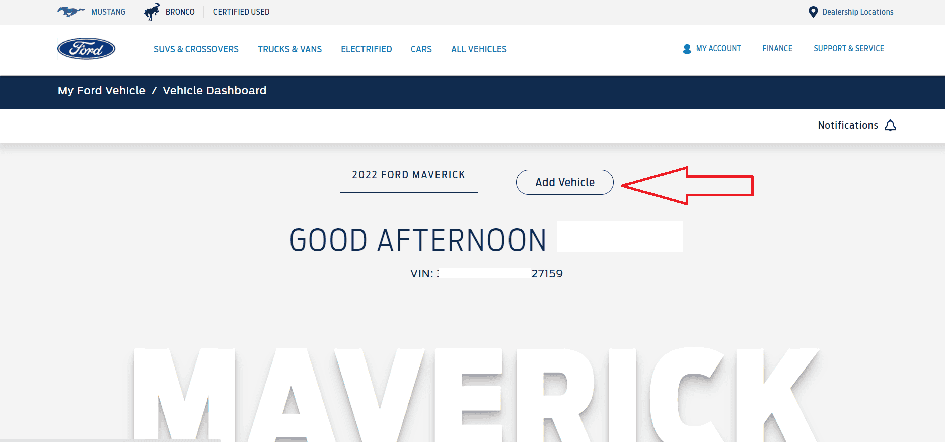 Ford Maverick Does Your Maverick Order Display on Ford's Website ford2