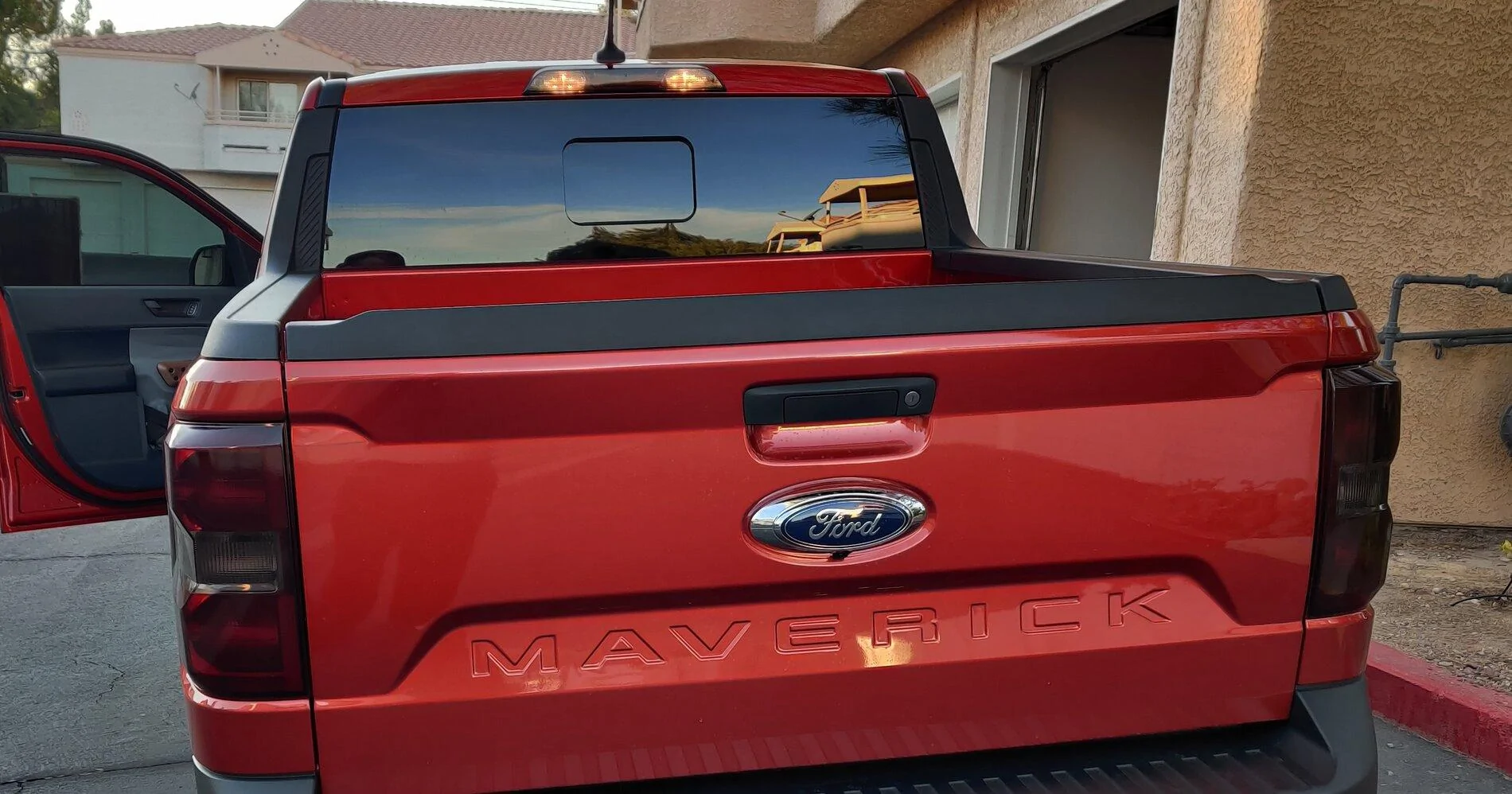 Ford Maverick Tinted tail lights, sides, windshield + OZ Racing aftermarket wheels {filename}