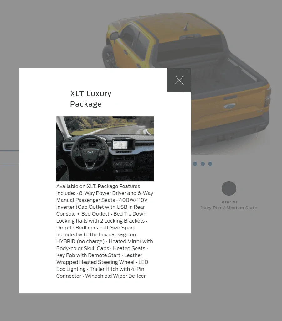 Ford Maverick No More Spray In Bedliners (says dealer) ? 1637335837100