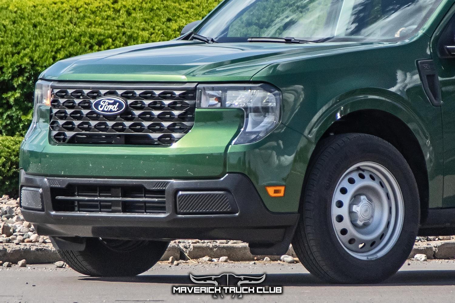 Ford Maverick ERUPTION GREEN Maverick Photos Thread eruption-green-2025-maverick-xl-spied-2-