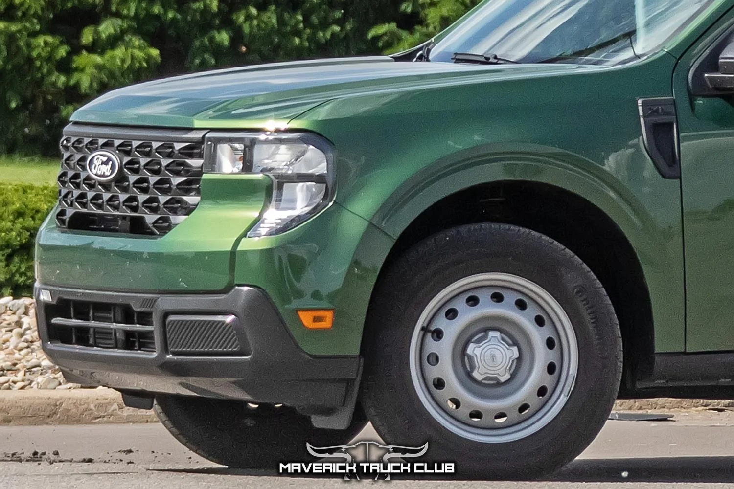 Ford Maverick ERUPTION GREEN Maverick Photos Thread eruption-green-2025-maverick-xl-spied-7-jpg
