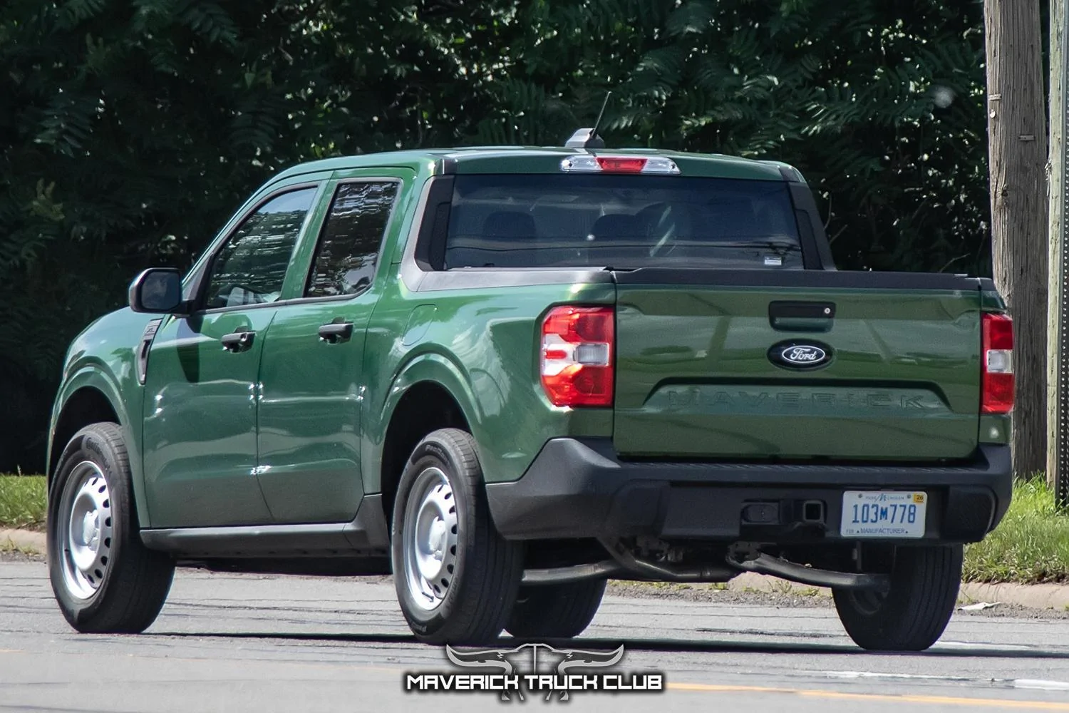 Ford Maverick ERUPTION GREEN Maverick Photos Thread eruption-green-2025-maverick-xl-spied-8-jpg