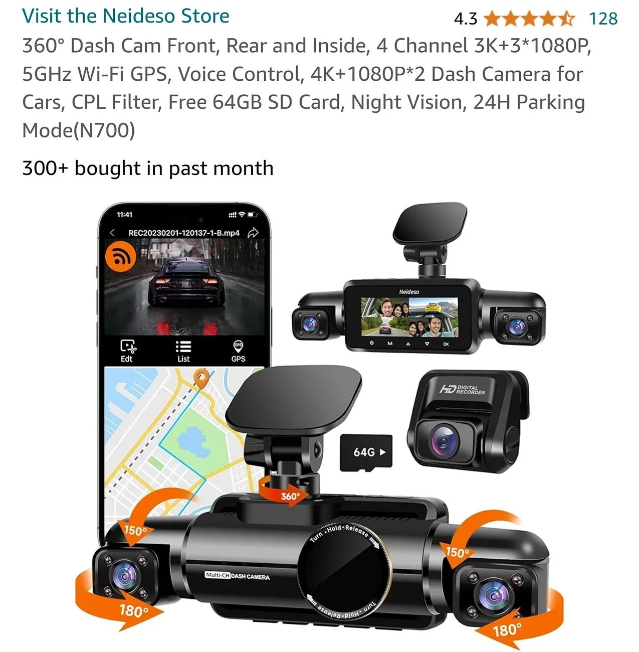 Ford Maverick Dashcams: What's on your Maverick windshield? Screenshot_20240808_081809_Amazon Shopping