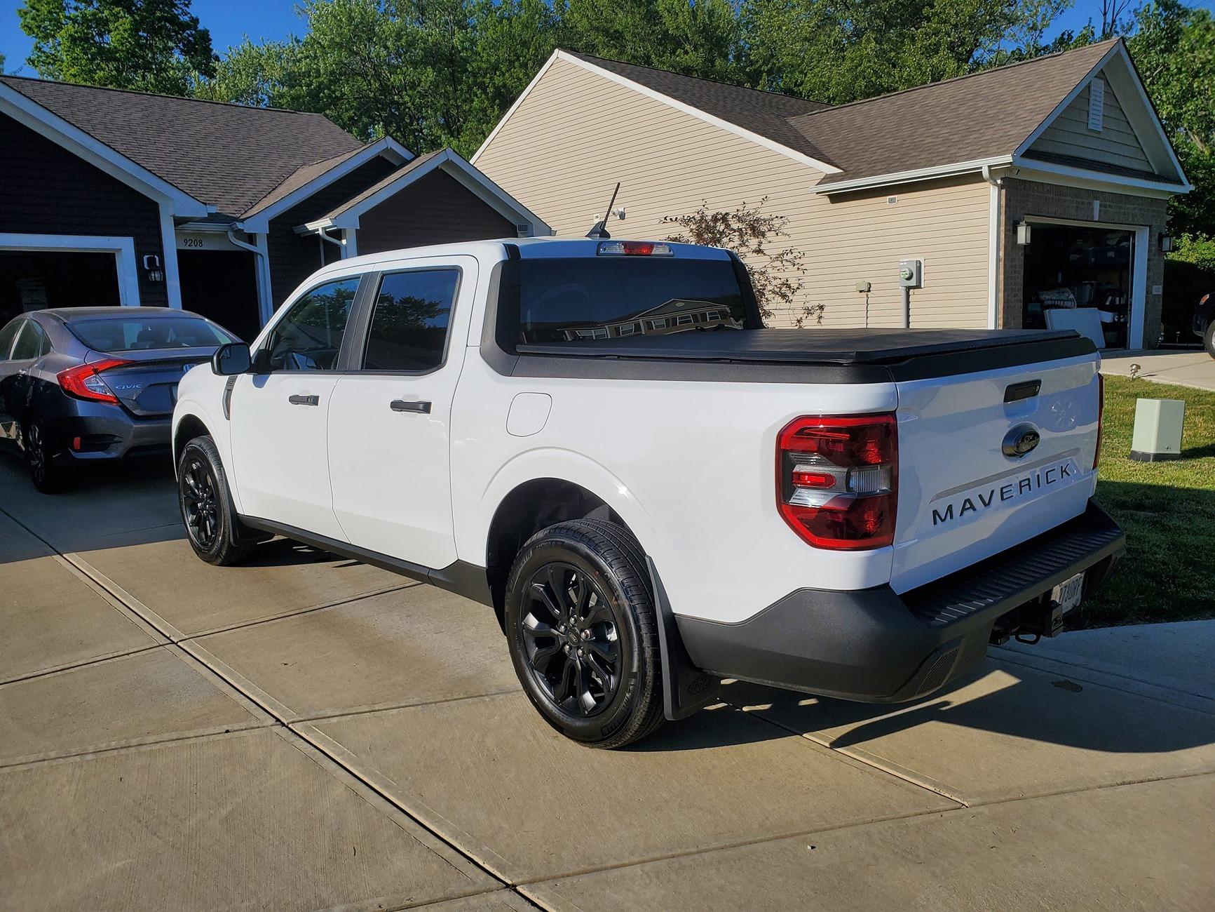 Ford Maverick 2025 Black Appearance Package BAP Hood Decals - Photos 47524eb4-6ed5-4f81-891d-fb6154e91df0-1_all_634