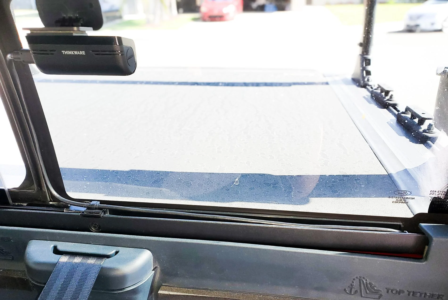 Ford Maverick Dashcams: What's on your Maverick windshield? Rear mount & cabl