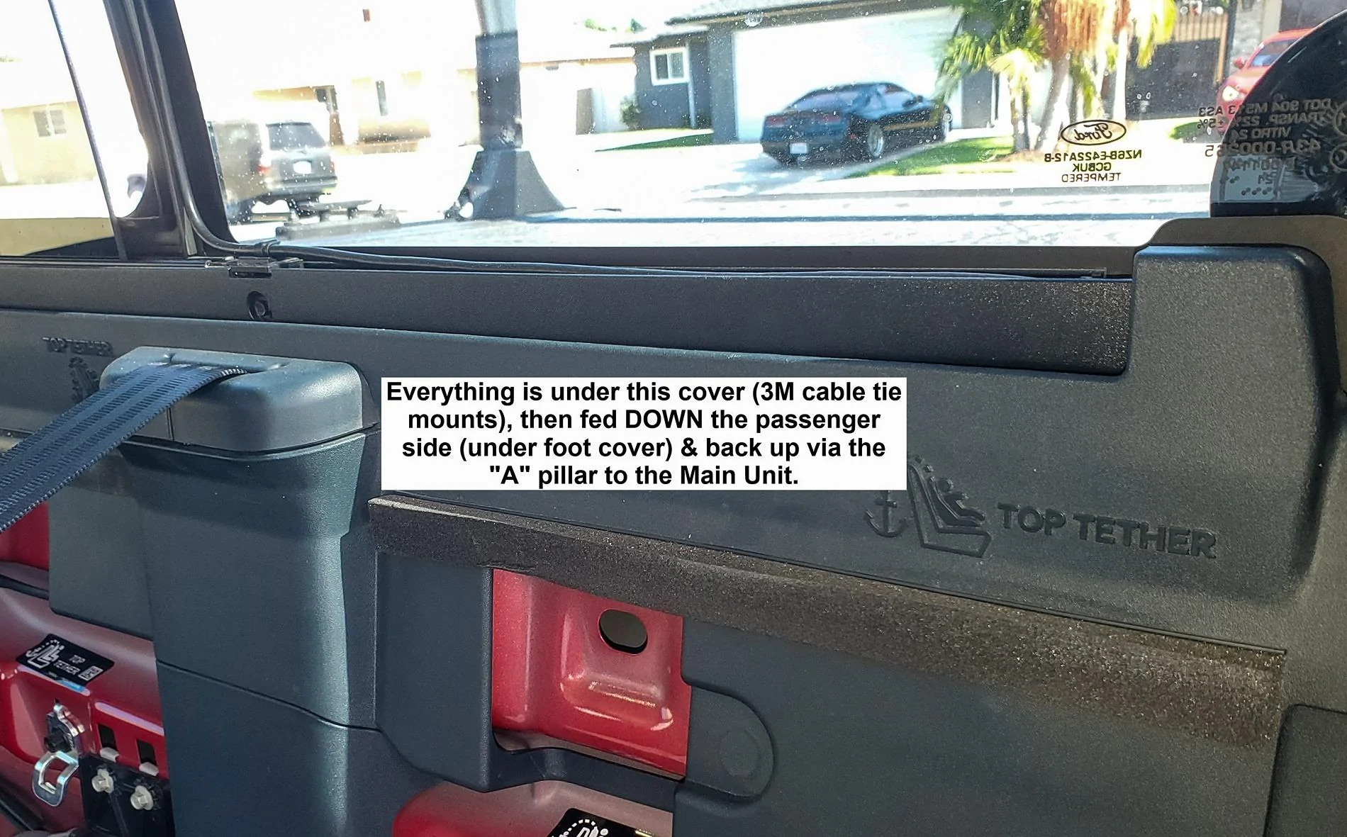 Ford Maverick Dashcams: What's on your Maverick windshield? hiding cables