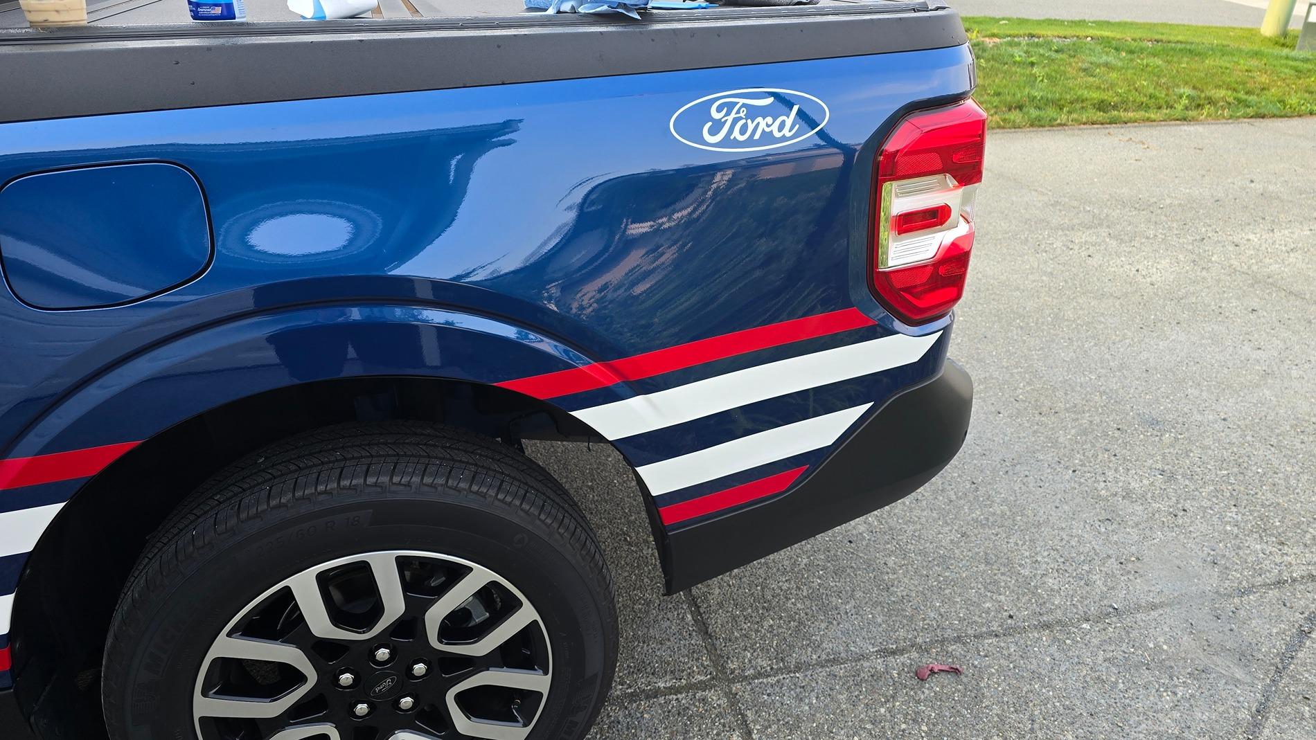 Ford Maverick PNW Atlas Blue Hybrid Build 1000012921