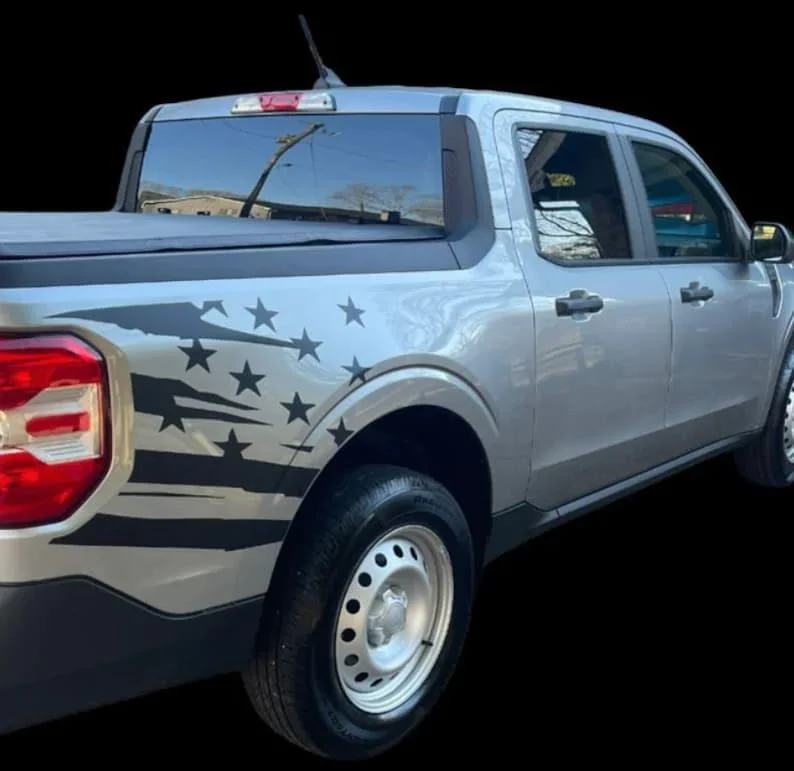 Ford Maverick U.S. Army Themed Decals IMG_5144
