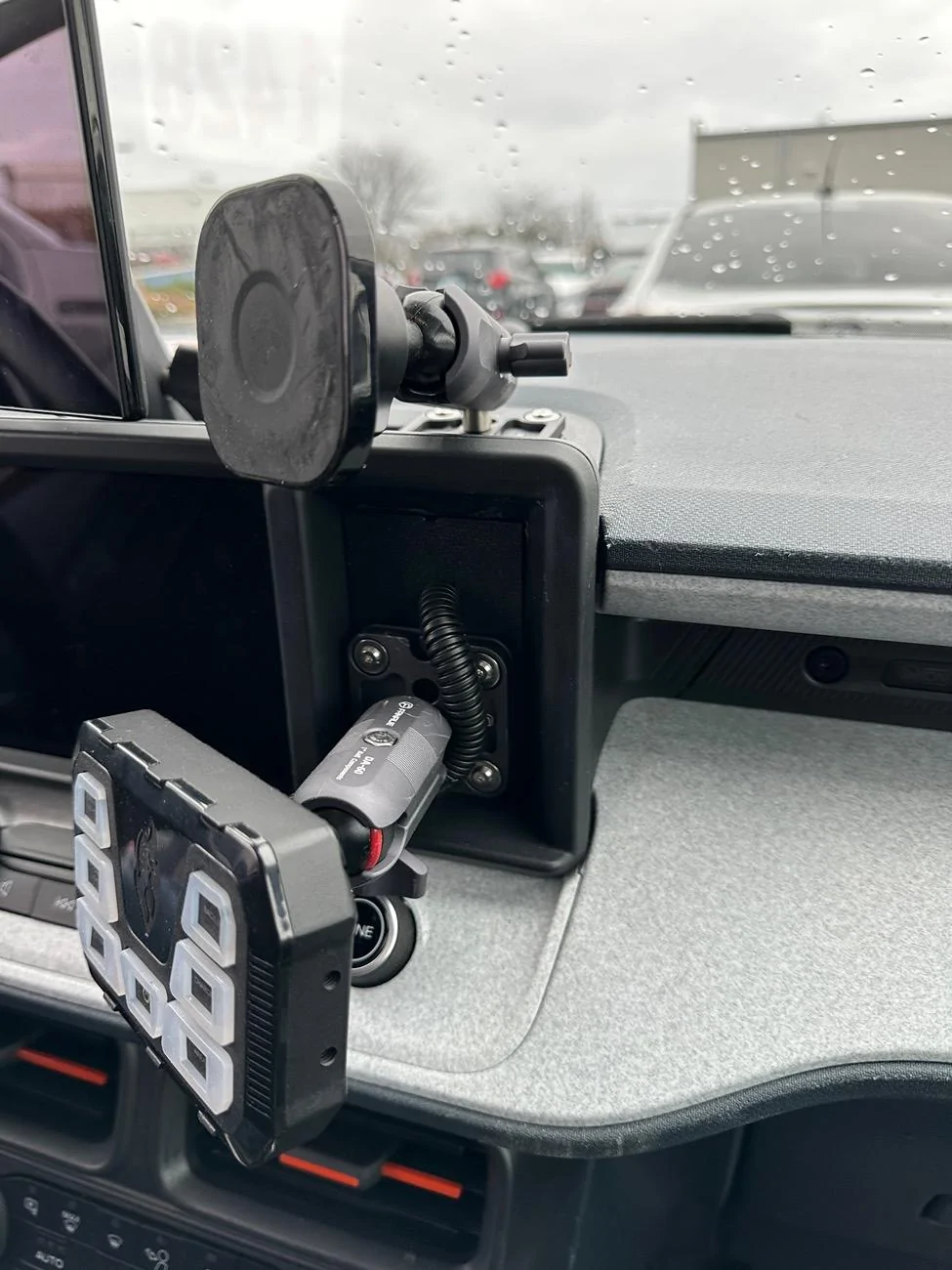 Ford Maverick Old school Garmin GPS mount. IMG_5982_Original