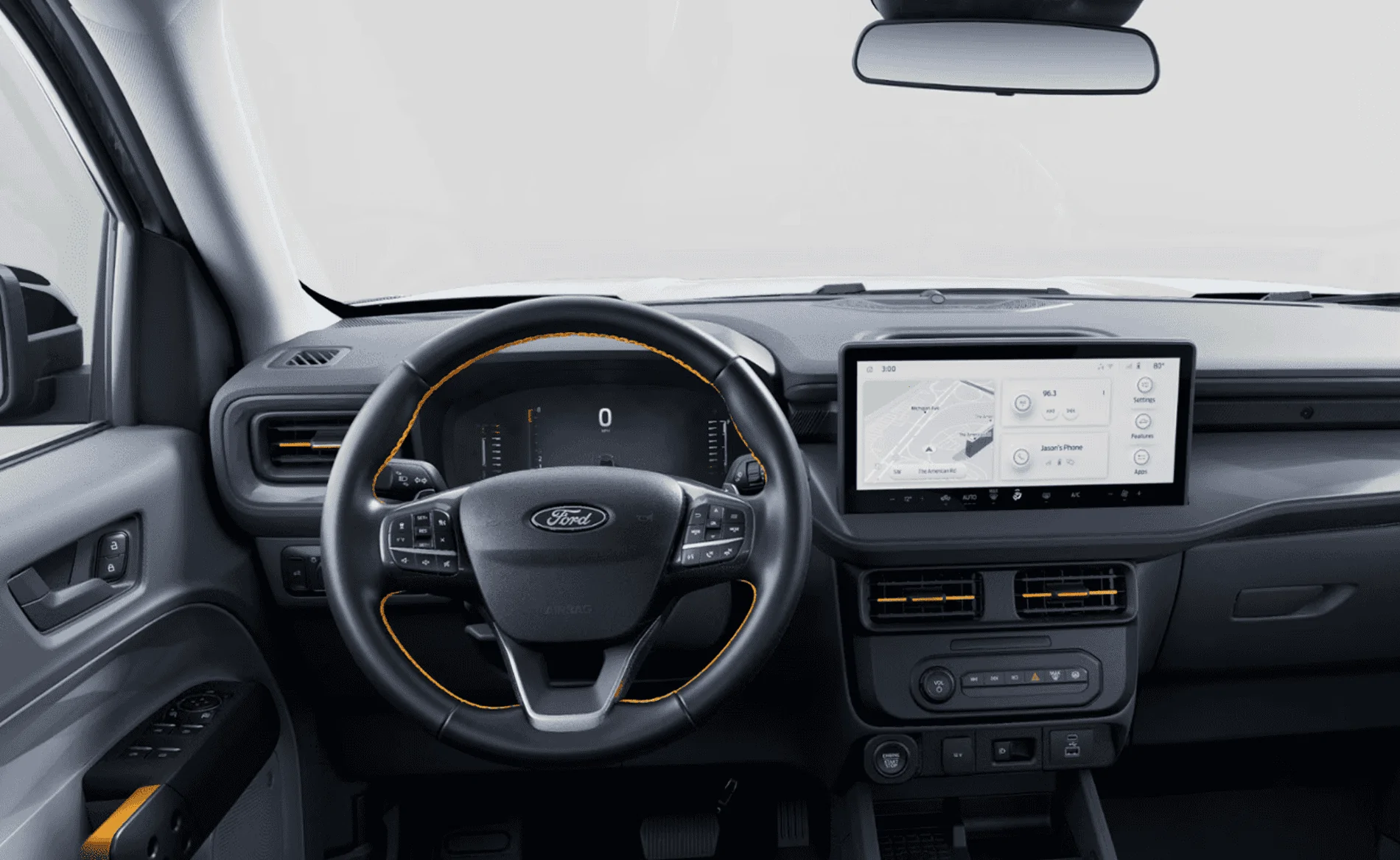 Ford Maverick New steering wheel on 2025 Tremor Tremor steering wheel