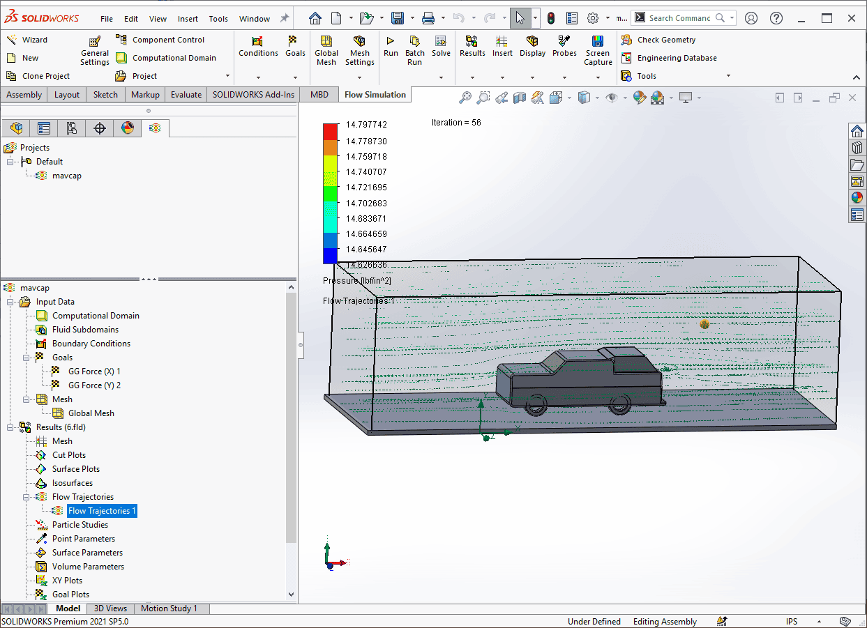 Ford Maverick Camper Shell Impact on MPG mavcapsimu45