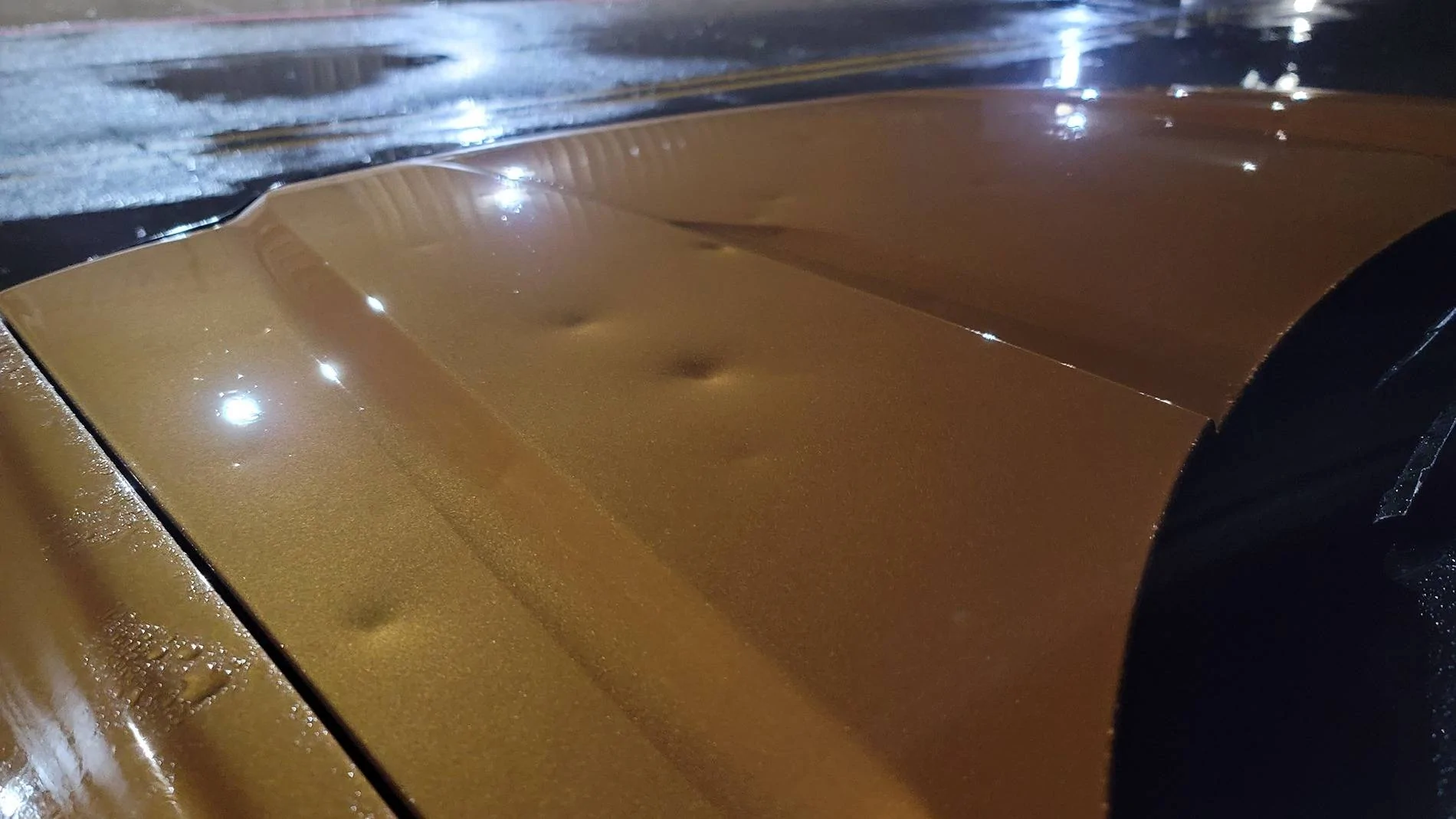 Ford Maverick Bad hail damage, wish me luck! 20240529_231332