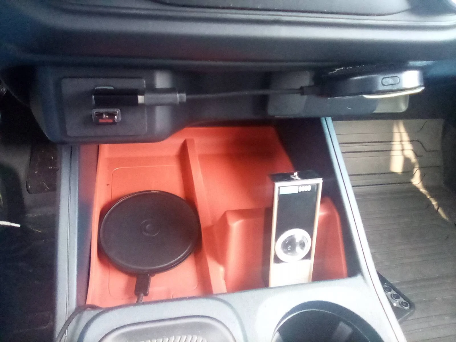 Ford Maverick Hiding Android Auto Dongle IMG_20240811_165112