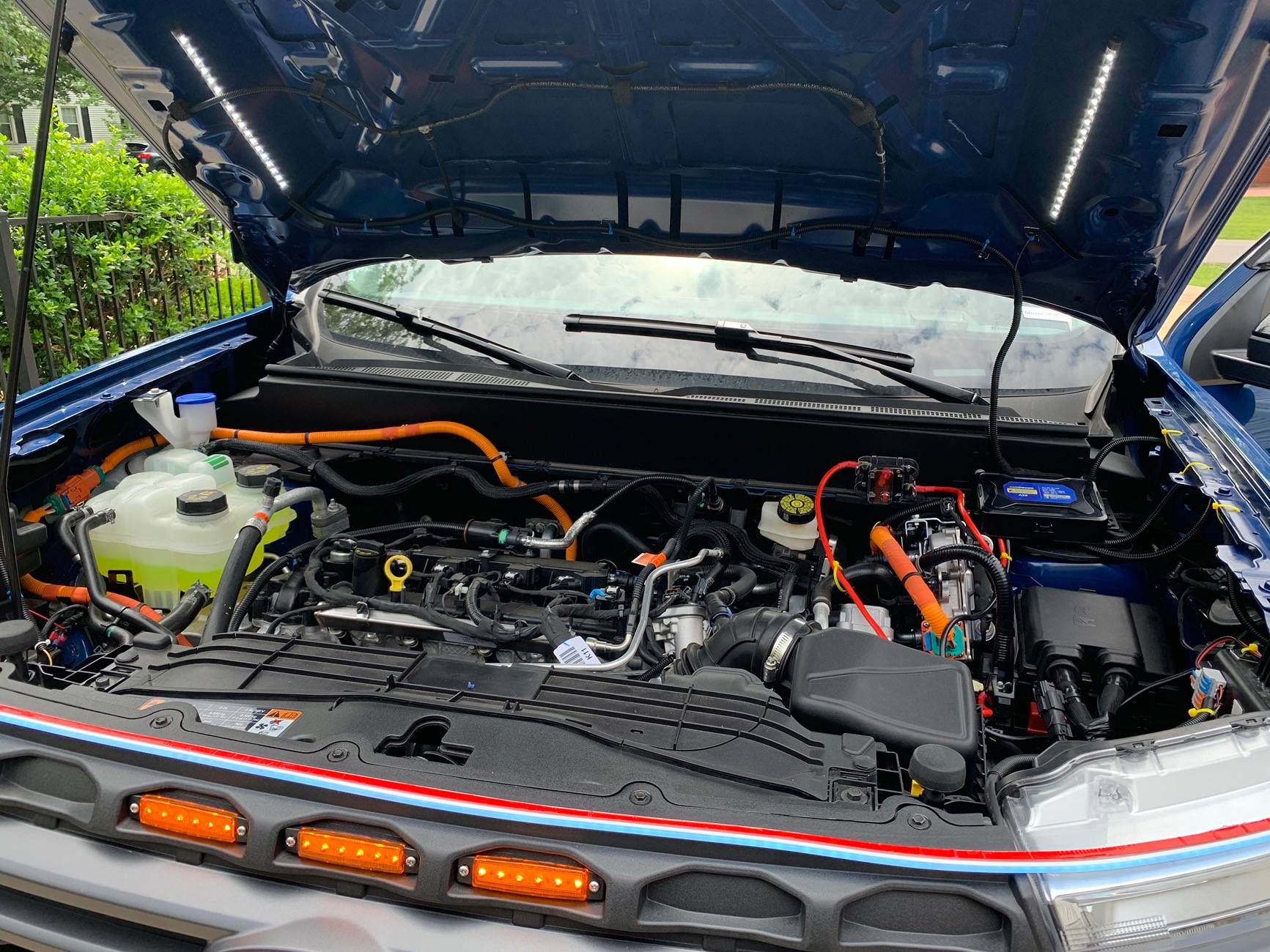 Ford Maverick My DIY engine bay / underhood lighting IMG_1652