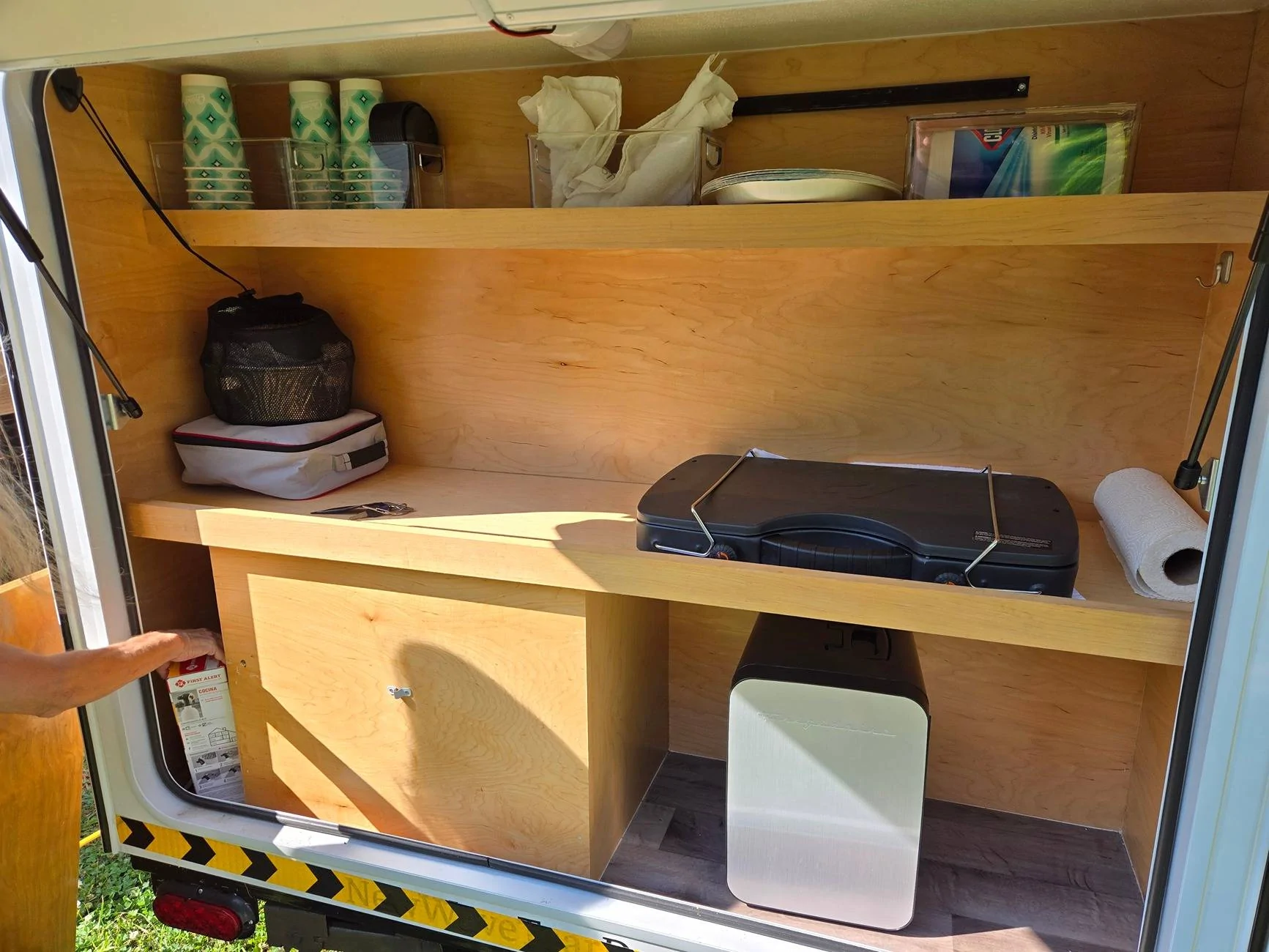 Ford Maverick My first camper trailer tow (with Maverick Hybrid) 20240615_164132