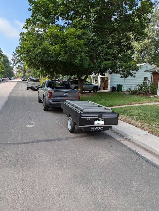 Ford Maverick My first camper trailer tow (with Maverick Hybrid) Truck+Trailer-back