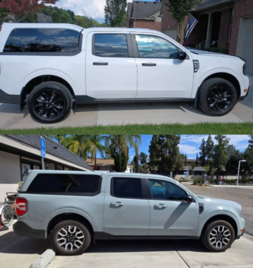 Ford Maverick The Leer 180XL Mid-Rise Truck Cap Camper is here!  I like it. Alot. 1000027133
