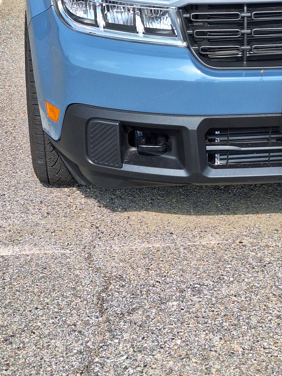Ford Maverick UGH...Damaged Front Bumper Valance Mav Fix 2