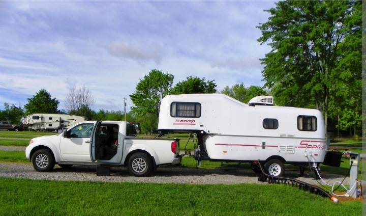 Ford Maverick Tow scamp 5th wheel trailer? 20240814_115125