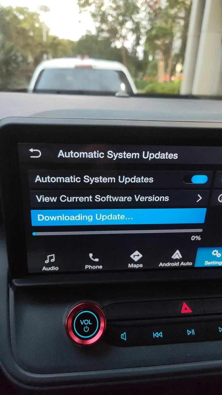 Ford Maverick Issue installing software update 17237162874643457061870913368427
