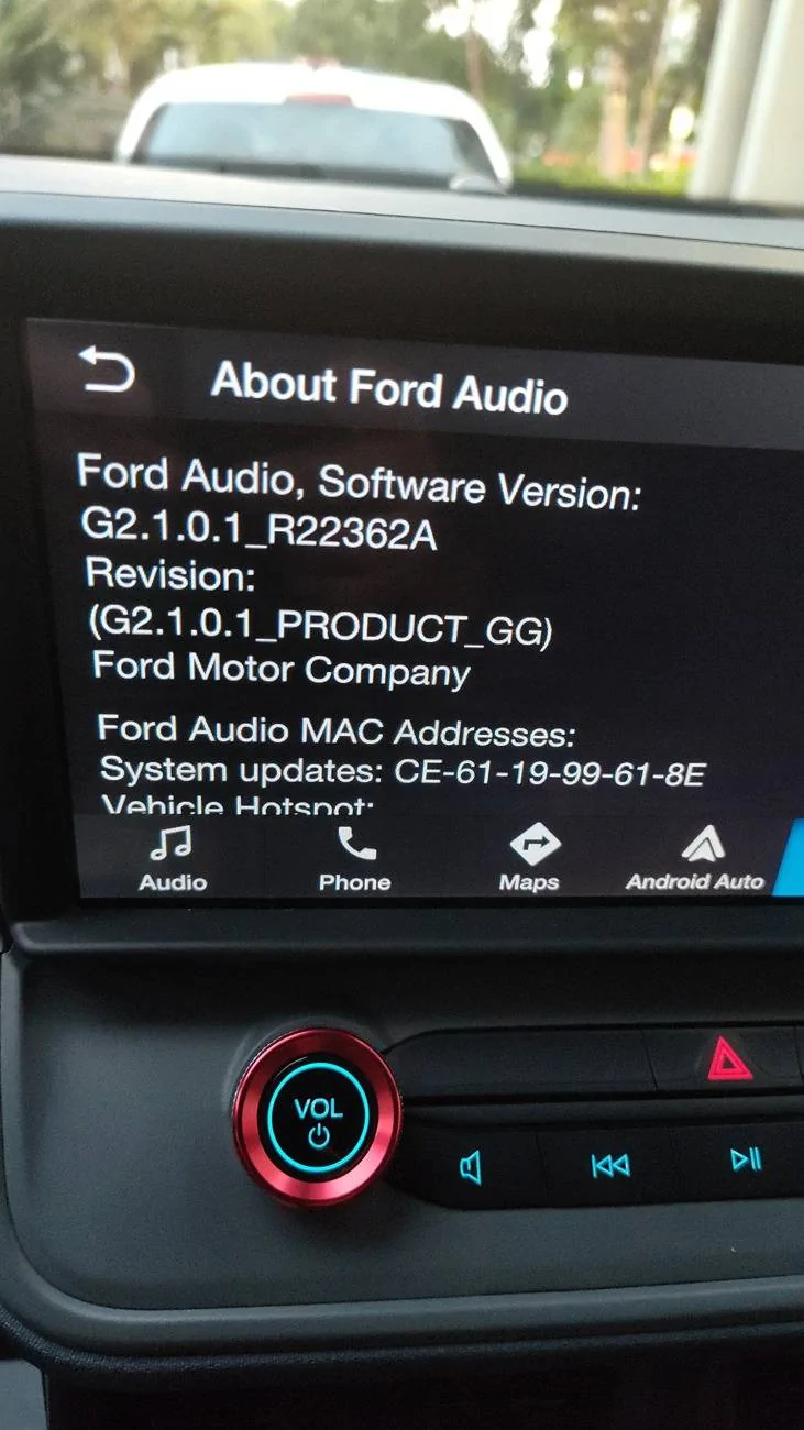 Ford Maverick Issue installing software update 17237163099295784072530336040885