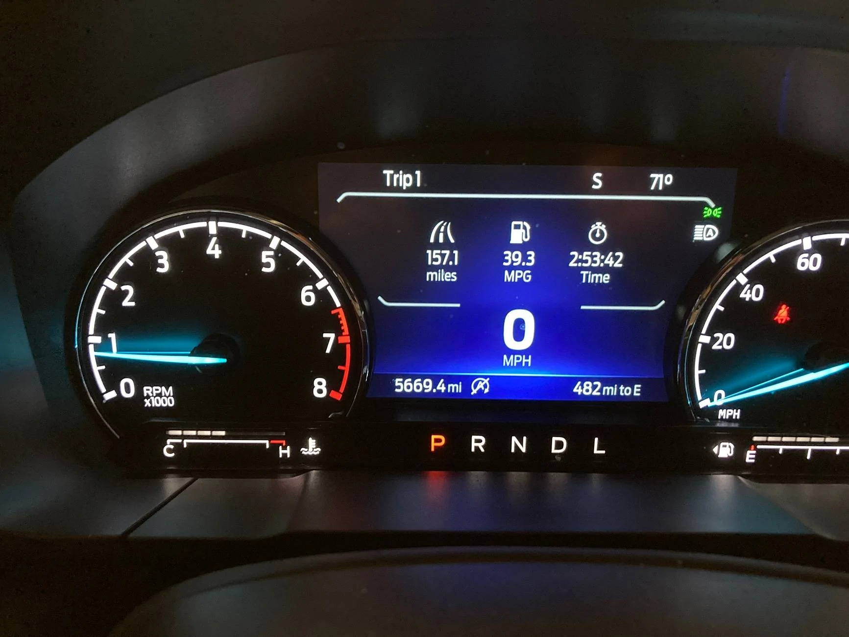Ford Maverick Pleasantly surprised. Over 36mpg Leadville to FoCo