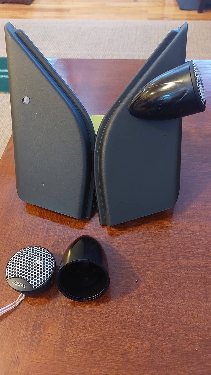 Ford Maverick Those running the Focal RSE-165 component speakers please share your setup! (Help w/Crossovers) 20240101_tweeters-03
