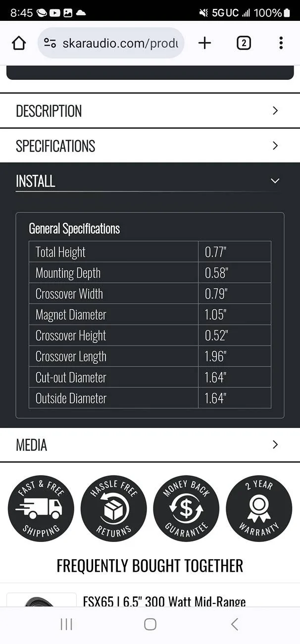 Ford Maverick Redid some audio and its clean sounding! Screenshot_20240816_204529_Chrom