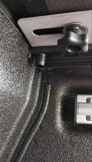Ford Maverick Drain tubes for tonneau cover. Drain
