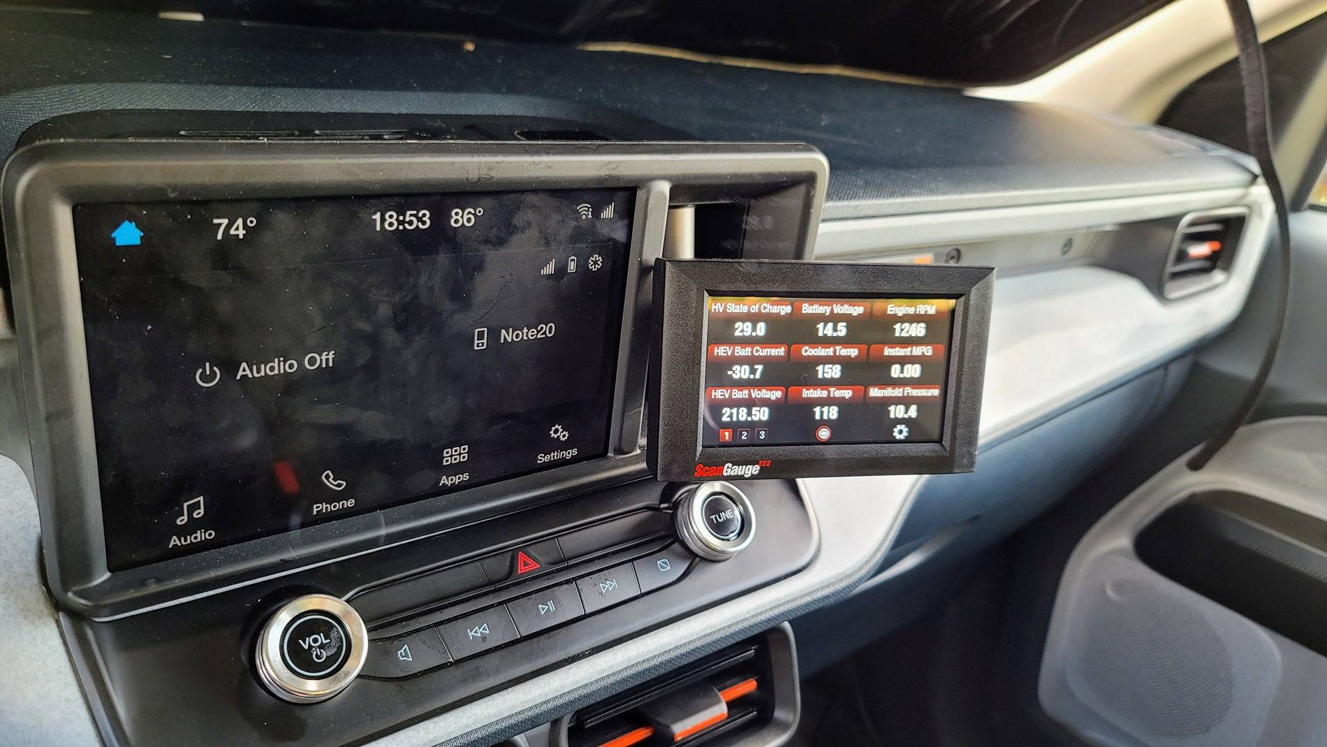 Ford Maverick Offroam Phone Mount image