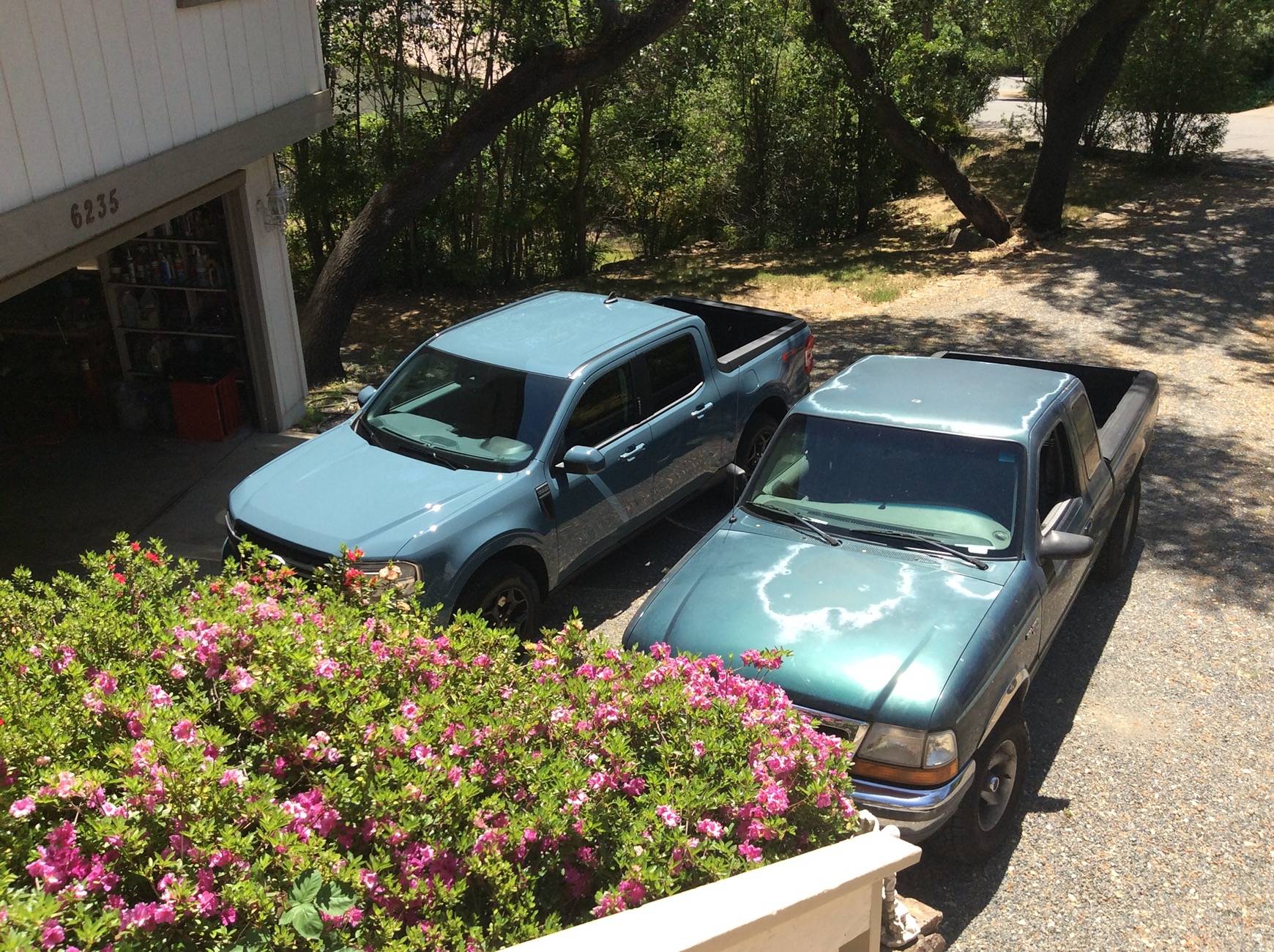 Ford Maverick Face off: 2024 Maverick Tremor vs. 1998 FF Ranger AA6C87CE-9DF3-450F-98ED-9594733B7A70