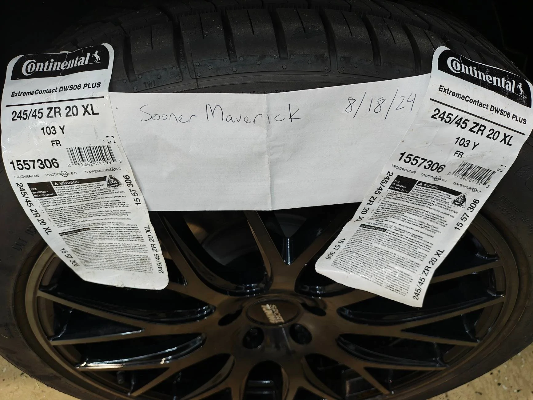 Ford Maverick 20" Continental Tires/Sport Tuning Wheels Combo IMG_20240818_211242762_HDR