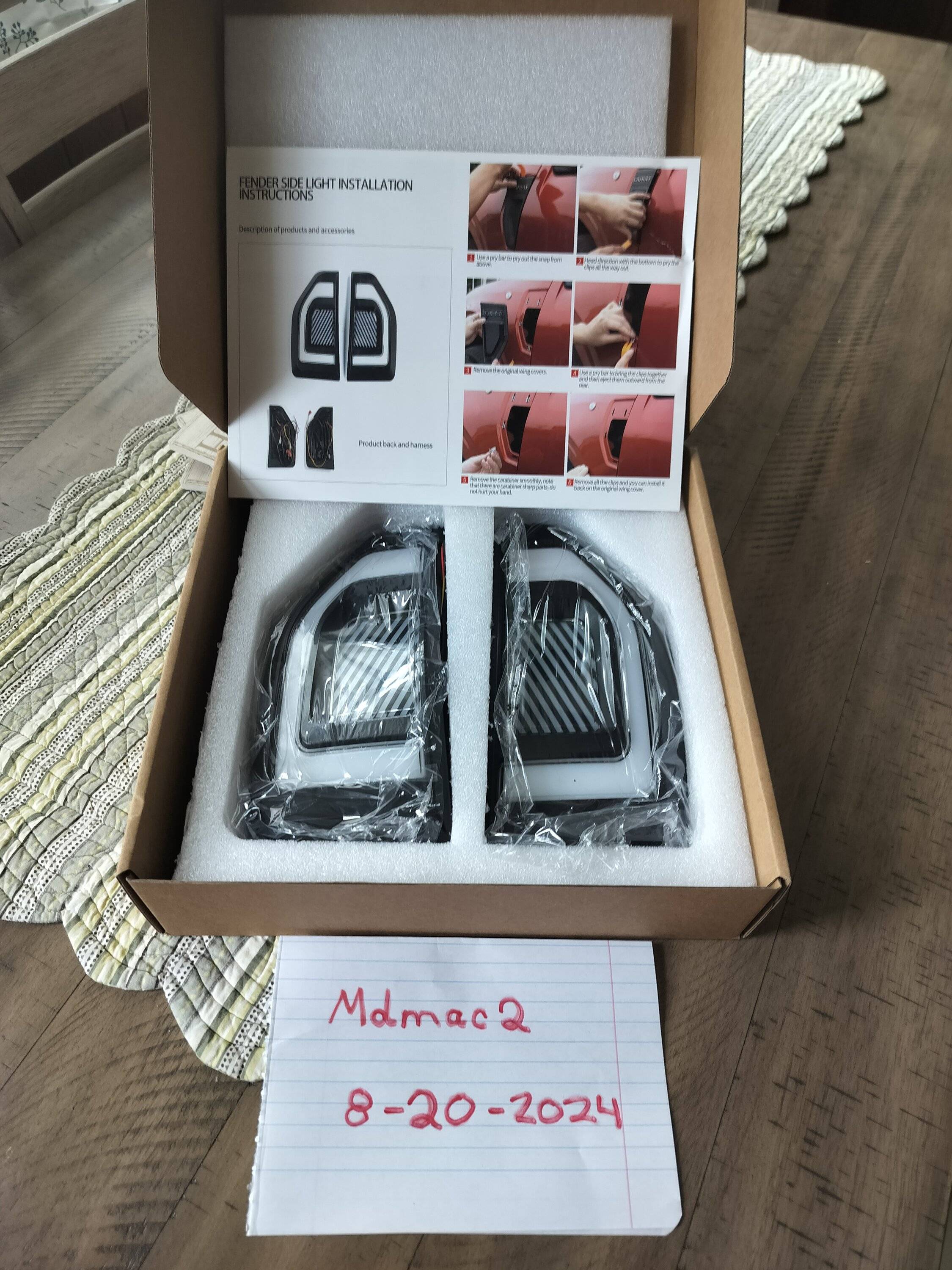 Ford Maverick Mabett Side Marker Lights $50 IMG20240820143234