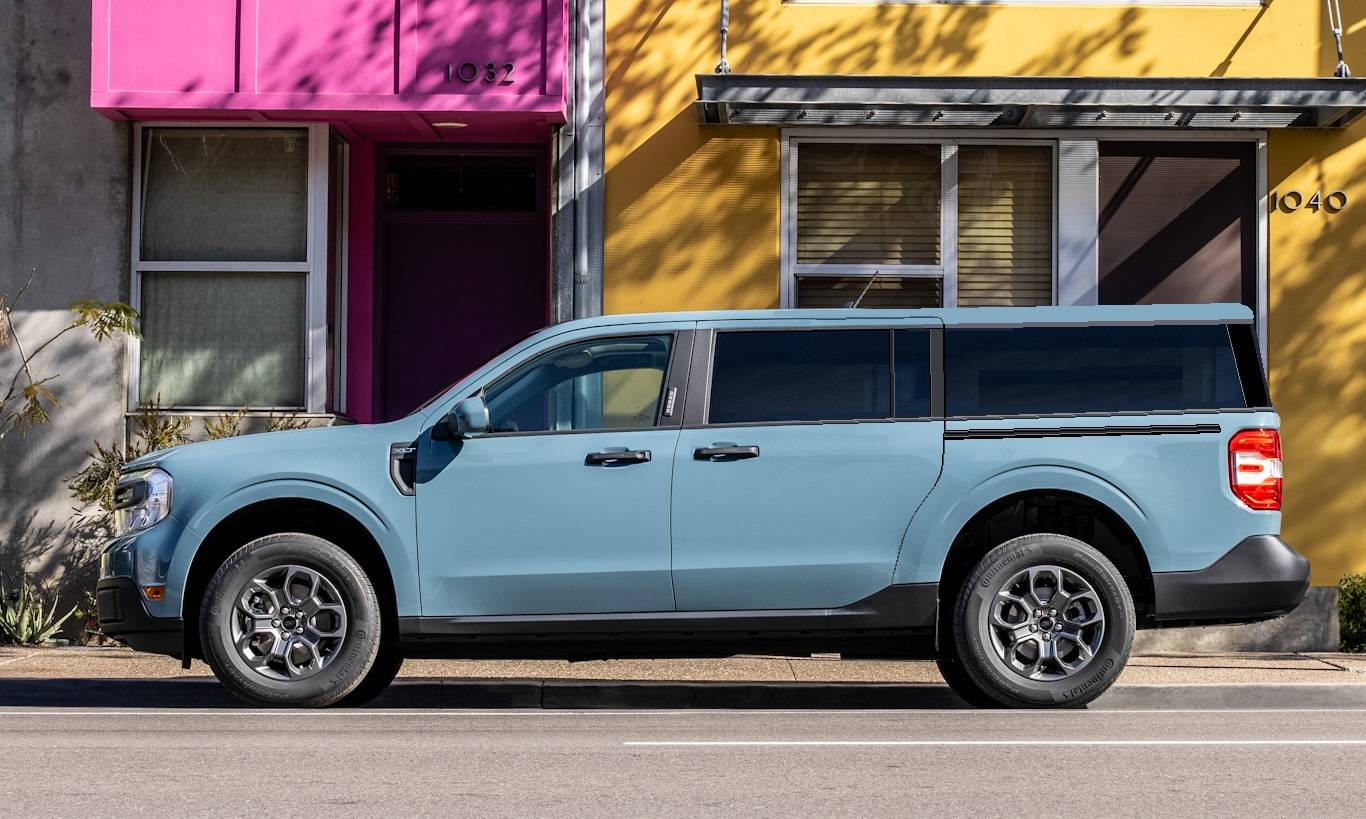 Ford Maverick Maverick Van prototype shown to Ford dealers (for 2025?) MAVERICK STAR