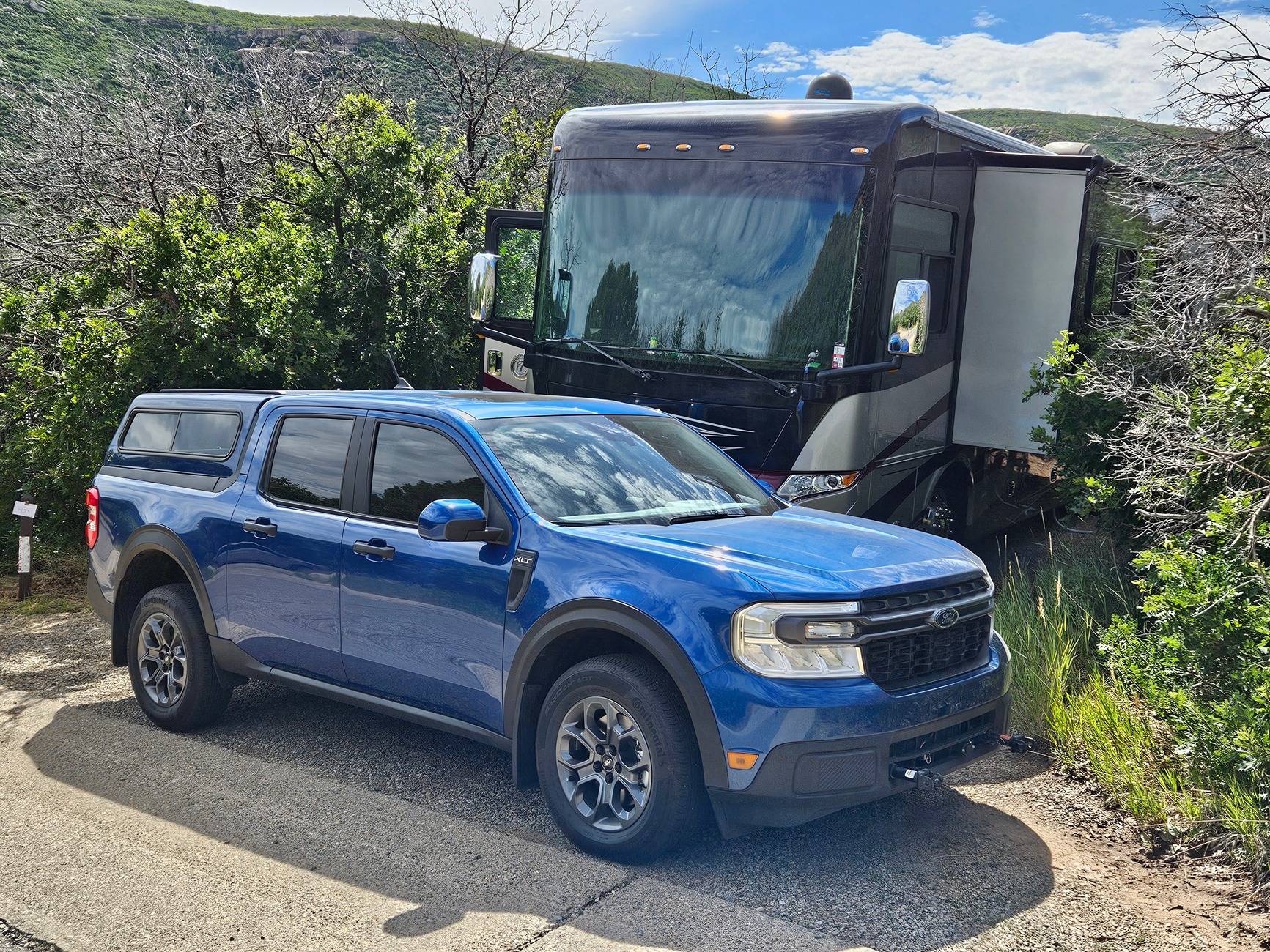 Ford Maverick Visit from "Boots" MH @ Morefield CG 02