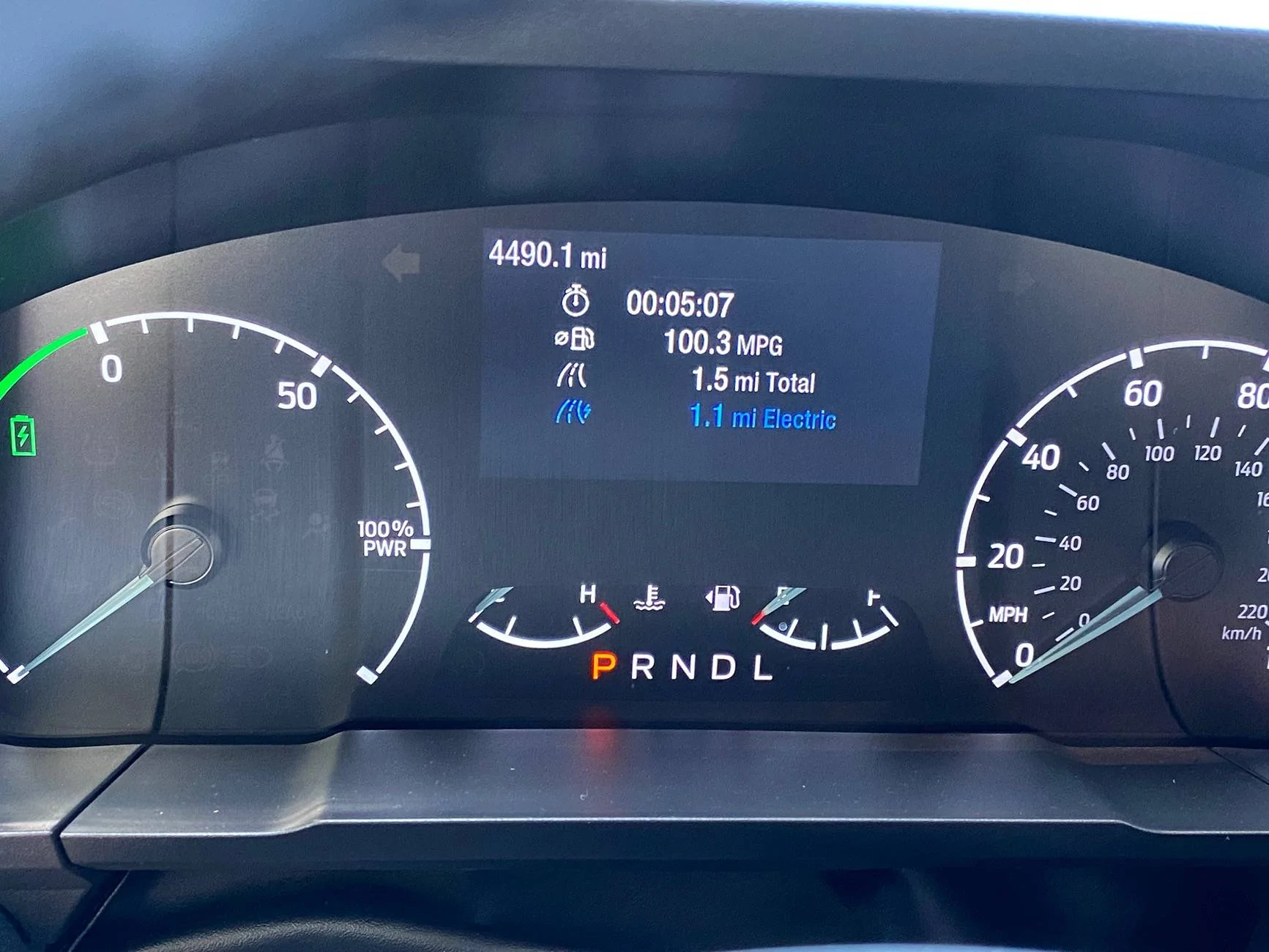 Ford Maverick Mileage IMG_5438