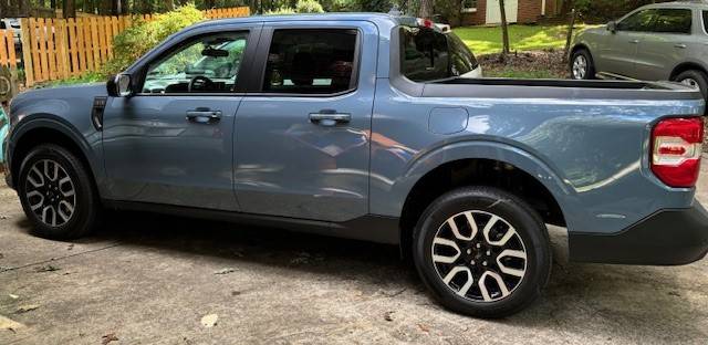 Ford Maverick New to Club Side View of Truck