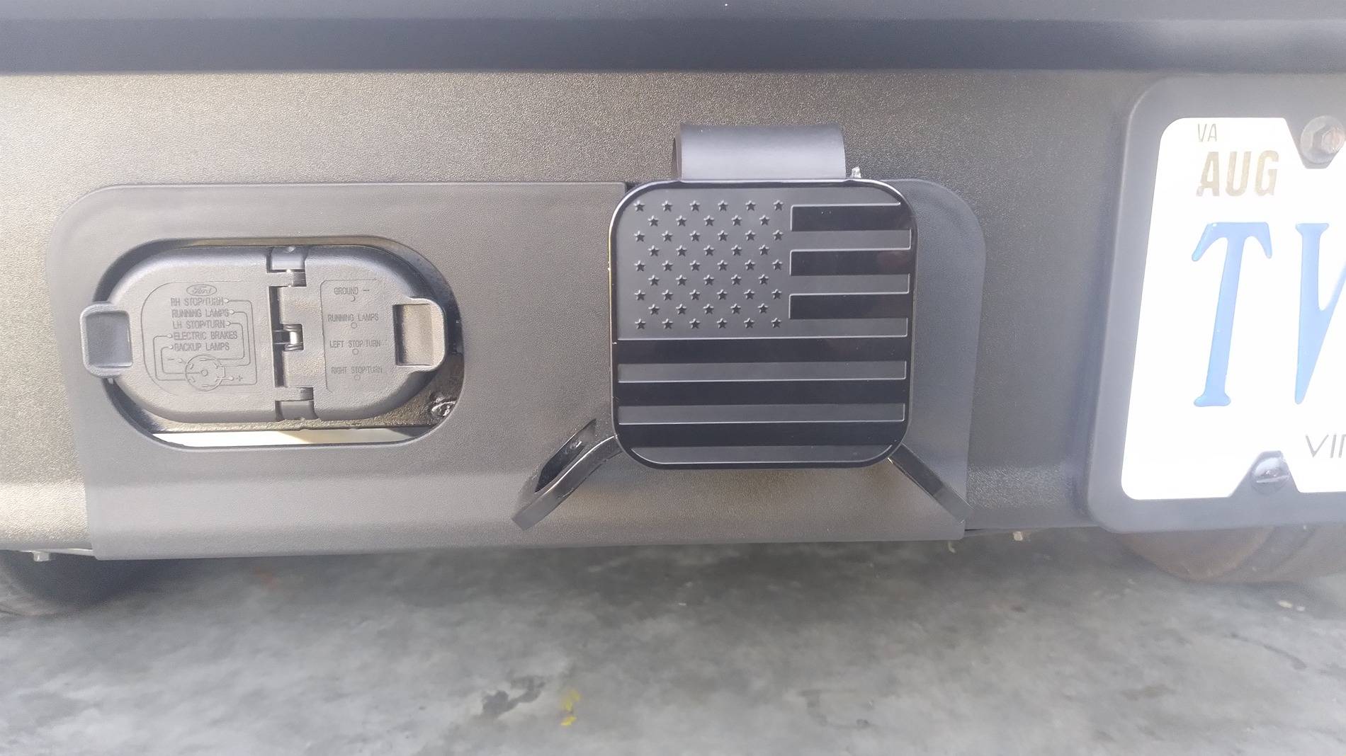Ford Maverick Review:  Mabett hitch filler panel 20240822_085302