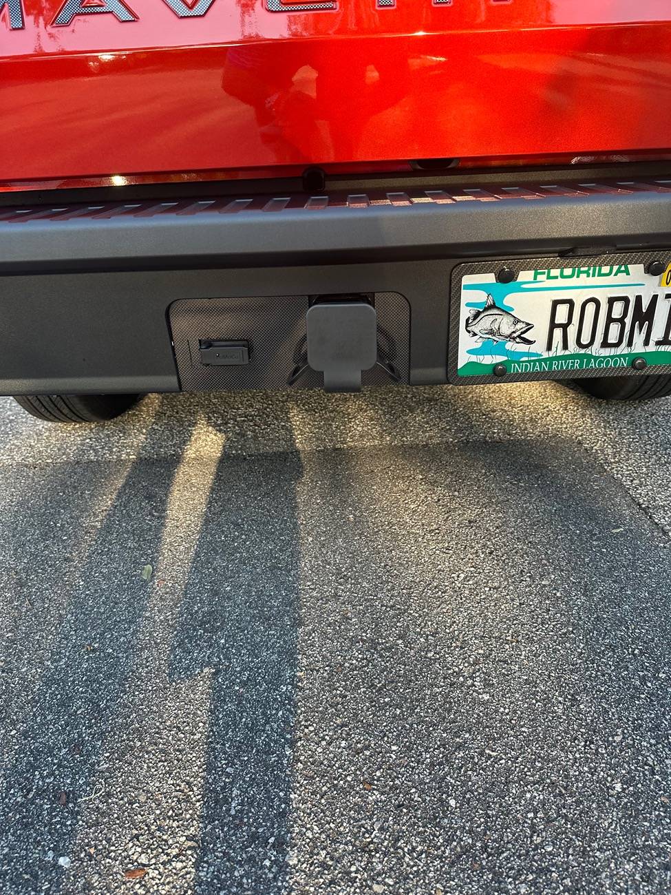 Ford Maverick Review:  Mabett hitch filler panel IMG_1777