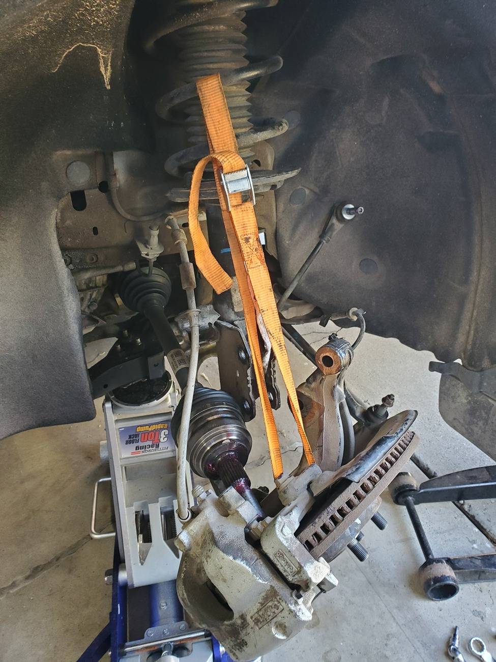 Ford Maverick My thoughts on CV axles - possible design flaw? (self replacement, tear down, tips on DIY-ing) 20240814_150443