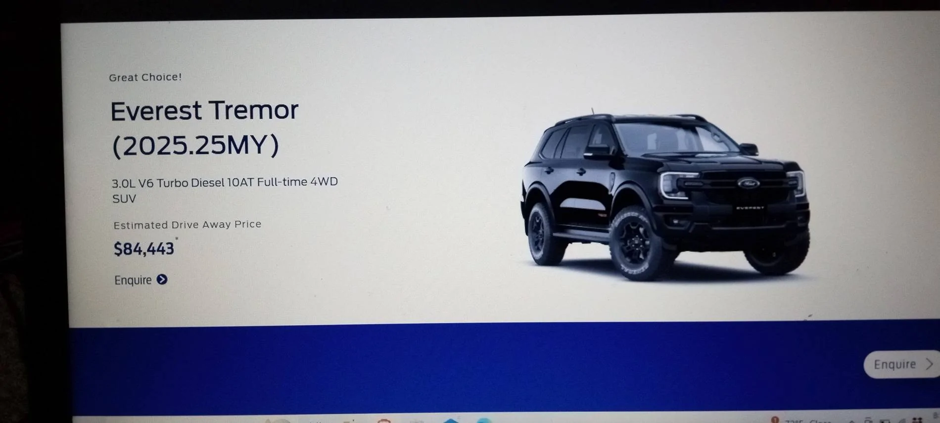 Ford Maverick Ford Everest Termor everest