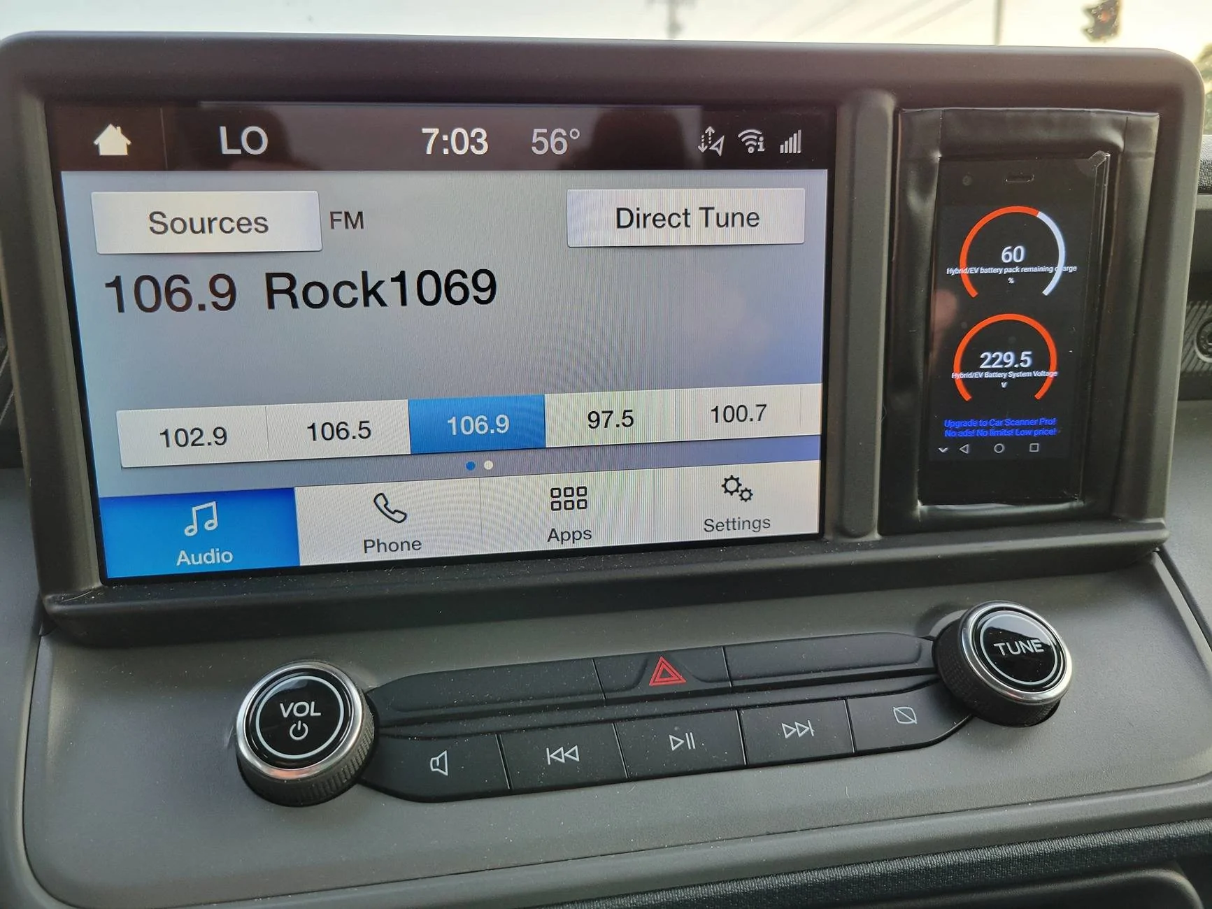 Ford Maverick Engine monitor digital guages 20240813_070329